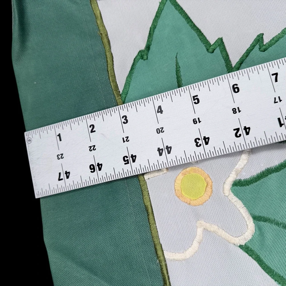 Set of 2 Outdoor Yard Banner House Flags Strawberry & Pumpkin 27x39 In